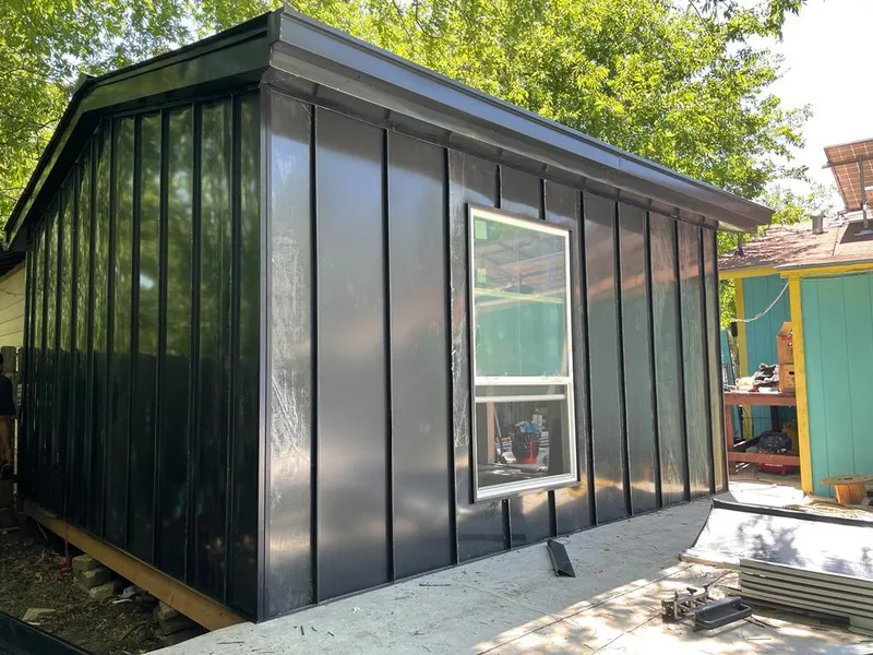 Black standing seam metal wall panels for Roof Inspection in Lucas Valley-Marinwood